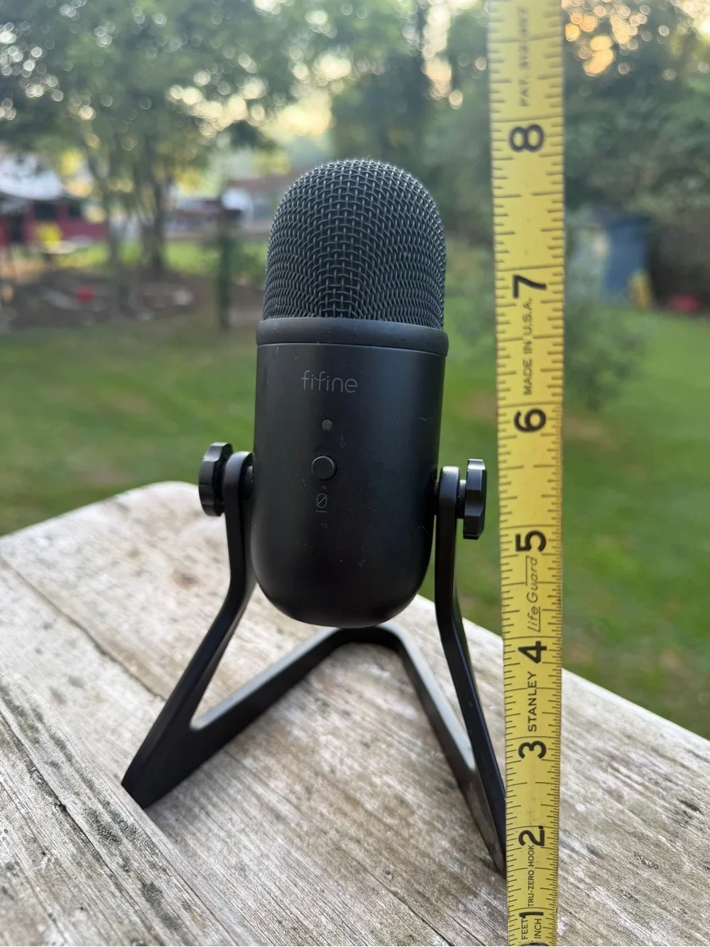 Fifine K678 USB Podcast Microphone – Studio Condenser Mic Works great!